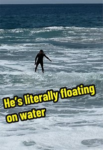 @Austin Keen floating on water. Pretty epic perspective here! 3 years ago I filmed this one! Time flies! 🤯 #AustinKeen #Skimboarding #SoLagLocal
