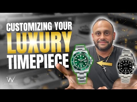 Luxury Watch Customization: Dial & Bezel Options