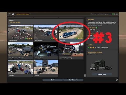 ATS Chapter 4 #3 Dirt Rodeo TRUCK DRIVING PROFICIENCY