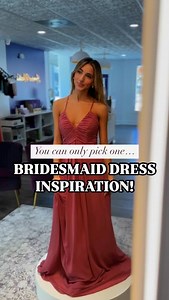 Your bridesmaid dress inspiration! 💍 Bridesmaids are such a big part of the wedding day, so we want to know which dress you would choose for your big day! 🥂💜 Comment & let us know! You can also schedule a bridesmaids appointment through our website so you and your girls can have the ultimate experience picking out your dresses! #motherOfTheBrideGowns #MotherOfTheGroomDresses #FormalGownsForMothers #MOGFormalWear #BridalGownsForMothers #MOGDressStyles #ElegantMotherOfTheBride #MotherOfTheBride