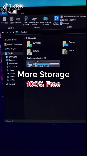 Free up storage on your PC! #pcsetups #pctricks #windows10 #pcgaming | pc tips