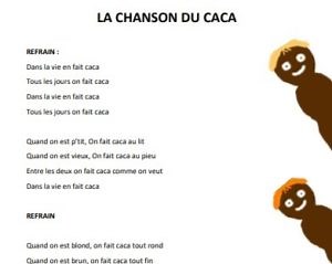 la chanson du caca - Chez Veronalice