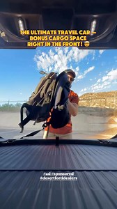 46K views · 1K reactions | Ford F-150 Lightning is the ultimate travel vehicle with the bonus cargo space - the Frunk. | Desert Ford Dealers | Facebook
