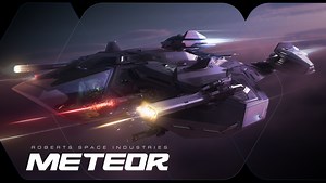 The style. The speed. The scourge. The RSI Meteor has arrived to set a new bar for medium fighters. Make an Impact: http://play.sc/meteor | Star Citizen