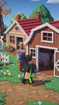 A Day in My Farm Life 🌱 Farmville Style Routine #Shorts