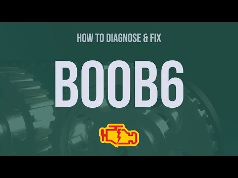 How to Diagnose and Fix B00B6 Engine Code - OBD II Trouble Code Explain