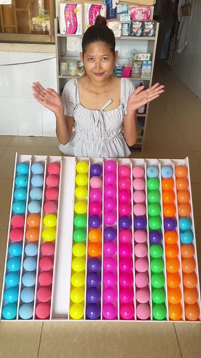 Smart challenge color balls puzzle!! #puzzlegame #puzzle #viral #puzzlechallenge #creatorsearchinsights