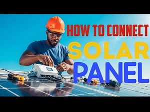 HOW TO CONNECT SOLAR PANELS IN PARALLEL (Step-by-Step Guide for Beginners)”