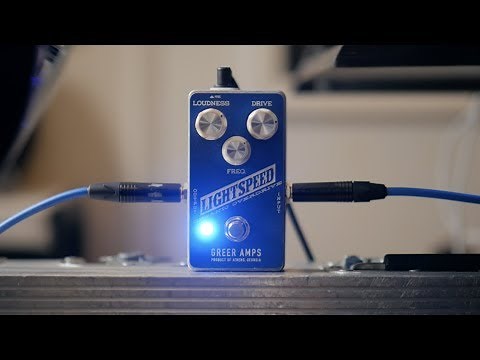 Greer Amps Lightspeed Organic Overdrive demo