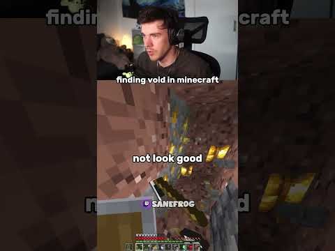 Finding Void In Minecraft #minecraft