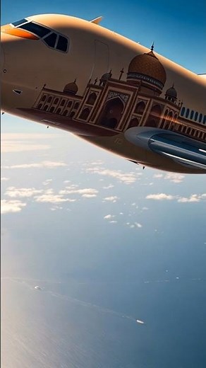 Realistic Airplane Flying Over the Ocean - Breathtaking Views! 🌊✈️