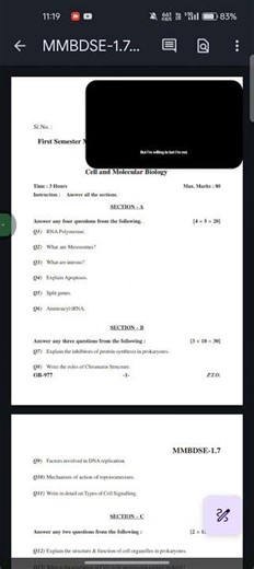 KARNATAKA STATE OPEN UNIVERSITY MSC MATHEMATICS SEM-1 REAL ANALYSIS-1 QUESTION PAPER 2024