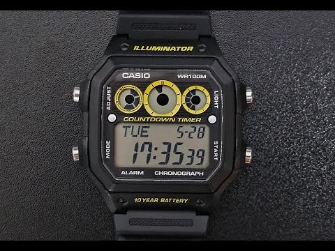 Casio AE-1300WH Interval Timer Watch Review