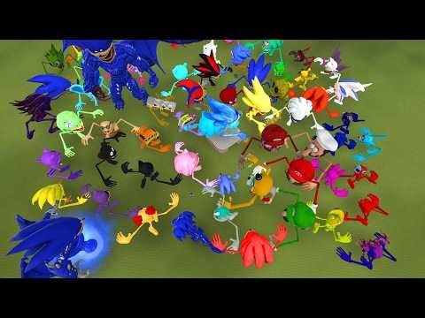 Sonic The Hedgehog 3 Coffin Dance 🎵 Garry's Mod Cover Animation | Sonic Tapes