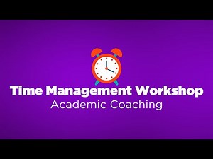 Virtual Time Management Workshop