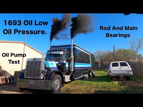 1693 Cat Low Oil Pressure.