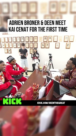 Adrien Broner & Deen Meet Kai Cenat For The First Time