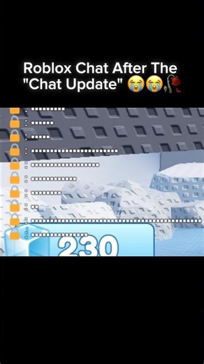 The New Chat Update.. #shorts #roblox #robloxedit #fyp #meme