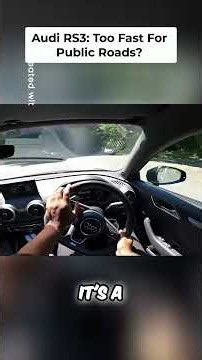 This Car is Fire You MUST Drive It! POV Driving an Audi RS3 😳🔥