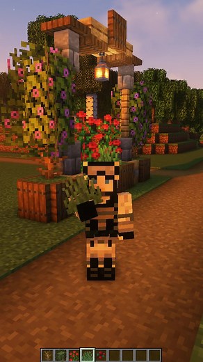 Minecraft Modern Village Decoration Tutorial