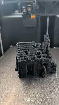 Bolt Action scenery printed using FDM #3dprinting #fdmprinting #boltactiongaming