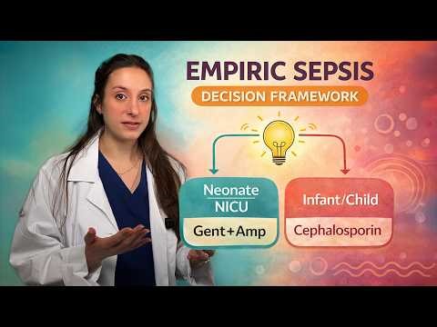 Gentamicin vs Cephalosporins in Pediatric Sepsis: Decision Framework