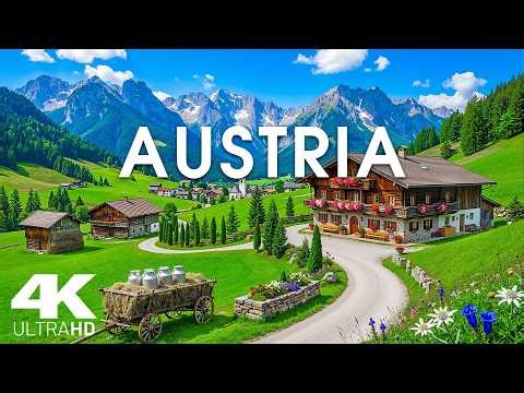 Austria 4K | Alpine Lakes, Mountain Villages & Serene Valleys