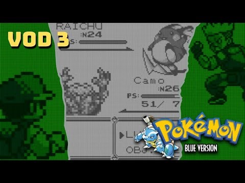 🔴Pokemon Blue Version(Edicion Azul) - VOD 3 - [Gameboy - Game Freak - 1996]🎮 10/01/2026