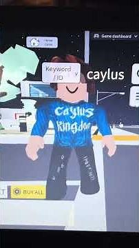 How To Make Caylus in Roblox Brookhaven