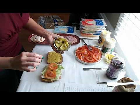 ASMR | Making Sandwiches | Plastic Crinkles 8-26-2021 (Whisper)