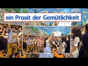 Münchner/Munich Oktoberfest 2025 / Ein Prosit, ein Prosit der Gemütlichkeit Prost, prost, prost (4K)