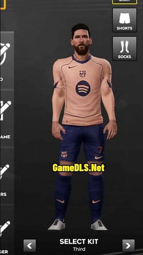 Preview Barcelona 2025/2026 Dream League Soccer kits #DLS
