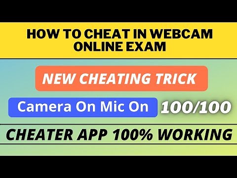 How To Cheat In Online Exam | How To Cheat In Online Exam If Webcam Is On | IT Exam Cheating Tricks