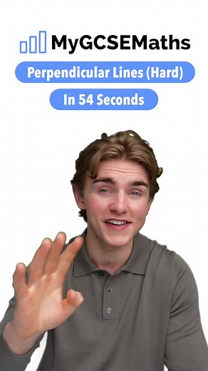 Perpendicular Lines (Hard) #perpendicular #straightline #graph #gcsemaths #gcsemathsrevision #foryou #fyp #fypシ #foryoupage #grade8 #grade9