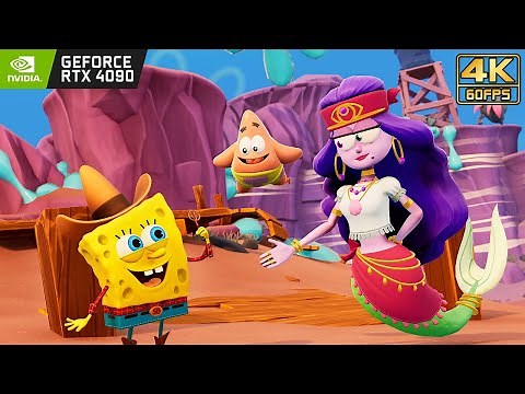 SpongeBob SquarePants: The Cosmic Shake (PC) First Hour of Gameplay @ 4K 60ᶠᵖˢ ✔
