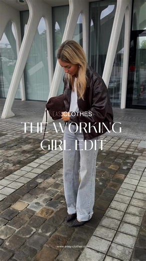 21K views · 26 reactions | The Working Girl Edit ‍ Your selection for the perfect workday look is waiting for you here: www.easy-clothes.com Free shipping on orders over €75. | Easy Clothes | Facebook