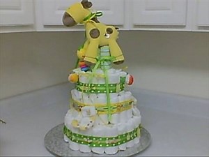 How I Made a Diaper Cake