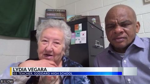 Goddard High School staff member saves choking teacher's life