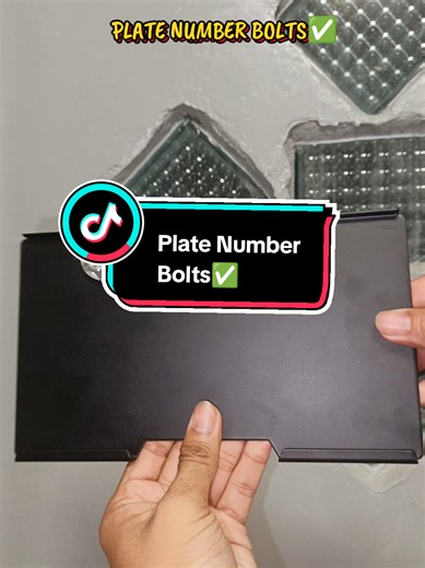 MOTORCYCLE PLATE NUMBER BOLTS ✅#platenumberbolts #platebolts #plateholderbolt #platenumberbolt #platebolts