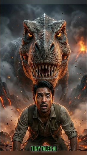 Extinct Animals Speaking in hindi 🦖 😳 #aishorts