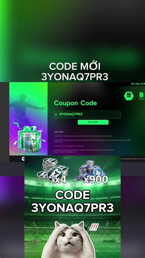 NÓNG: CODE ANH GÀ MỚI RA nhập nhanh đi ae#codefcmobile #fcmobilevn #code #xuhuong #fcmobile