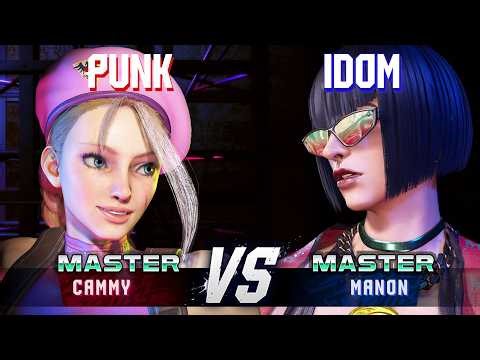 SF6 ▰ PUNK (Cammy) vs IDOM (Manon) ▰ High Level Gameplay