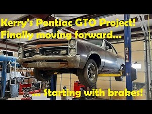 1967 Pontiac GTO won't stop! Also, won't go! Step 1, fix the brakes!