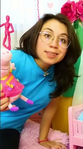 Peppa thinks she's seen a monster