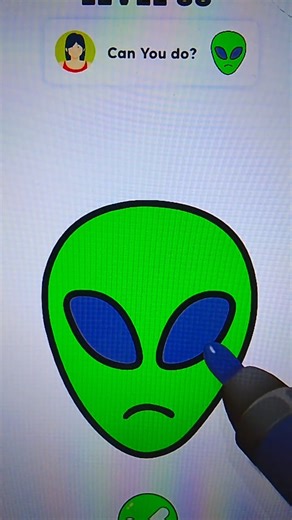 green aliens # aliens # cute # easy drawing 👽🛸