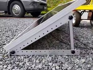 [Hot Item] Aluminum Triangle Adjustable Roofing Brackets Solar Panel Roof Mounting