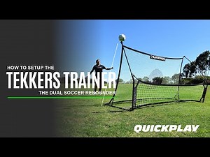 HOW TO: Setup the QUICKPLAY TEKKERS TRAINER Dual Net Rebounder