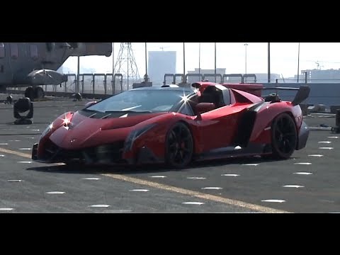 Lamborghini Veneno Roadster Price $4.5 Million Top Speed 221 MPH HD Commercial 2014 Carjam TV HD