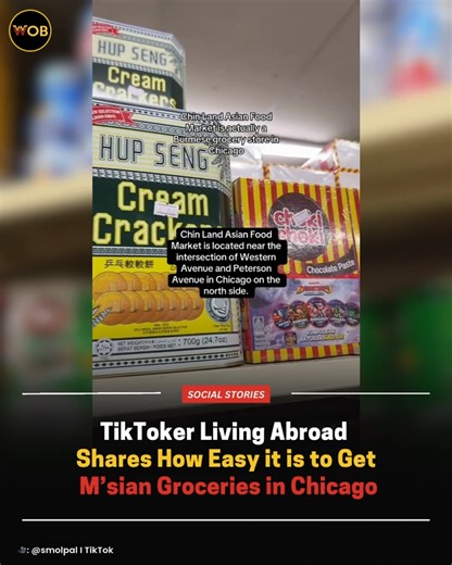 134K views · 2.4K reactions | “I’m definitely lucky to live in a major city with a sizeable Southeast Asian community, so I can enjoy this.” Full article: https://worldofbuzz.com/tiktoker-living-abroad-shares-how-easy-it-is-to-get-msian-groceries-in-chicago/ | WORLD OF BUZZ | Facebook