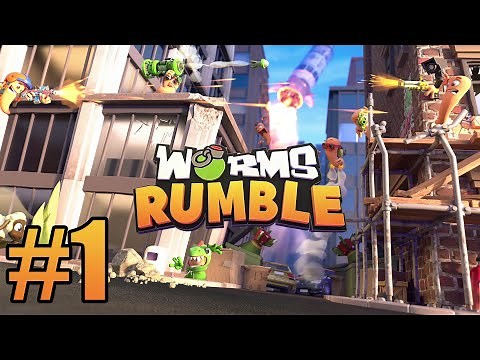 Worms Rumble Gameplay Walkthrough Part 1 - PS5
